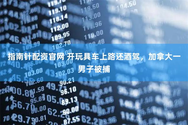 指南针配资官网 开玩具车上路还酒驾，加拿大一男子被捕