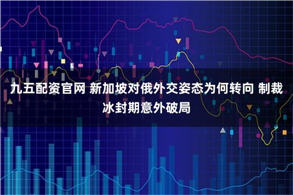 九五配资官网 新加坡对俄外交姿态为何转向 制裁冰封期意外破局